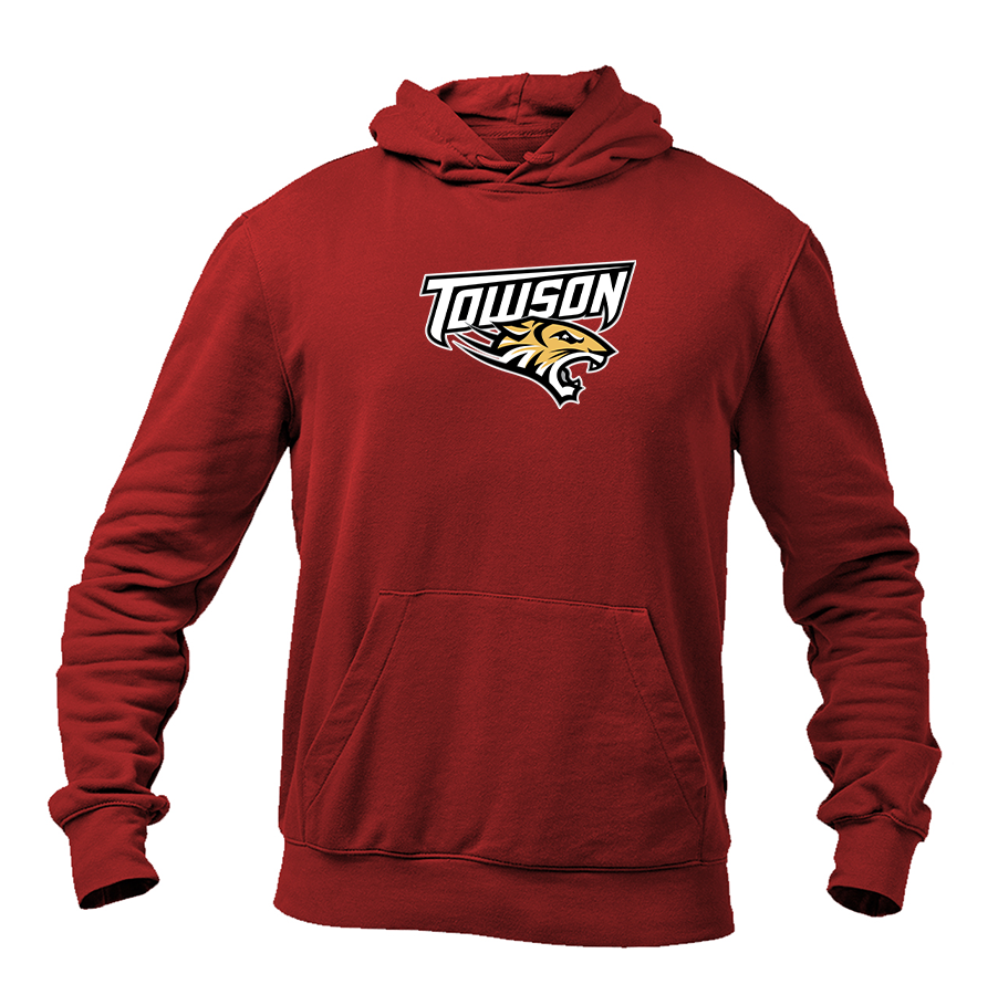 Men's Towson Tigers Gildan  Heavy Blend Hooded Sweatshirt